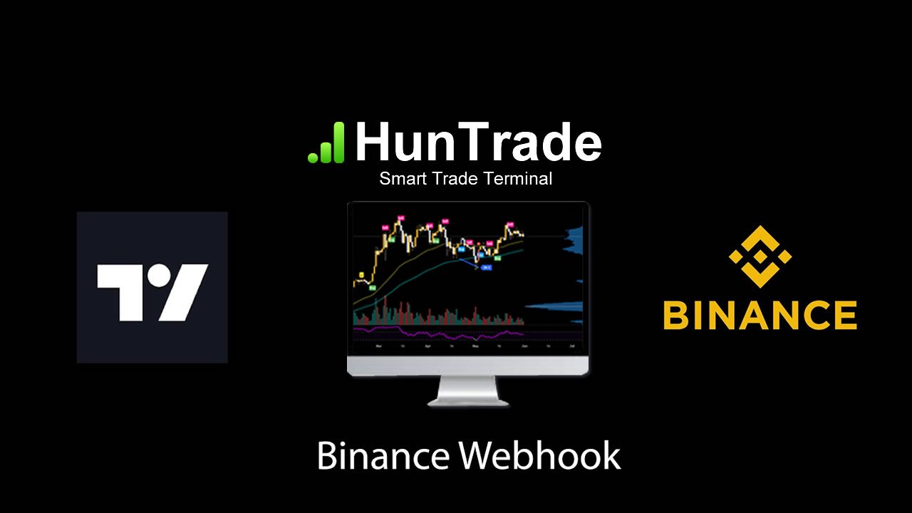 binance webhook tradingview HunTrade